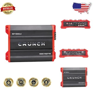 500W Bridged 4-Channel Amplifier - Compact Design for Superior Sound Quality - Picture 1 of 8