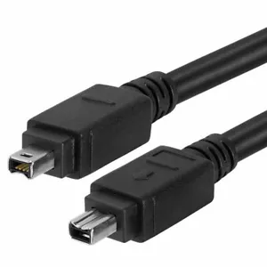 6 Ft High Performance 4-pin to 4 pin IEEE 1394 Firewire 400 iLink Cable - PC DV - Picture 1 of 1