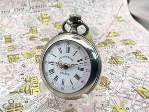 Fe Roskopf Geneve. Legitime. Selten Etui Signiert. 1903. Taschenuhr - Bild 1 von 13