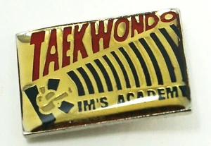 Vintage Taekwondo Kim's Academy Membership 1" Pin - Picture 1 of 2