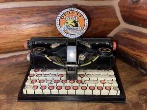 Vintage 1930s MARX DE-LUXE DIAL Tin Litho Typewriter Childrens Toy - Works - Picture 1 of 10