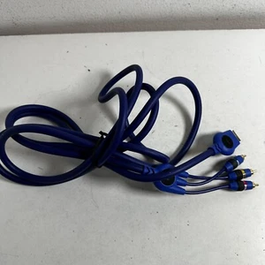 Monster Cable Blue Enhanced Performance Cables For AV Hookup of PlayStation 2 - Picture 1 of 5