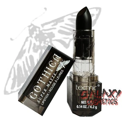 Technic Gothica Super Matte Black Lipstick - Image 1 of 4