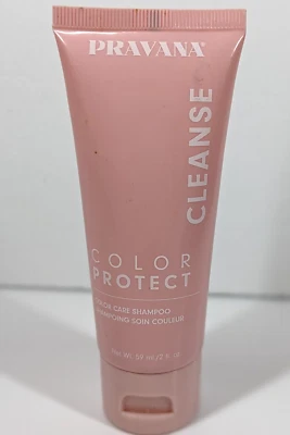 NEW 🌸 Pravana Color Protect Cleanse Shampoo 59 ml/ 2oz Travel Size Vacay Hotel - Image 1 of 4