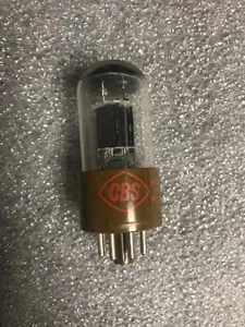 NOS CBS-Hytron 6SL7GT, Brown base, top getter, 6sl7 Radio Amplifier Audio Tube. - Picture 1 of 7