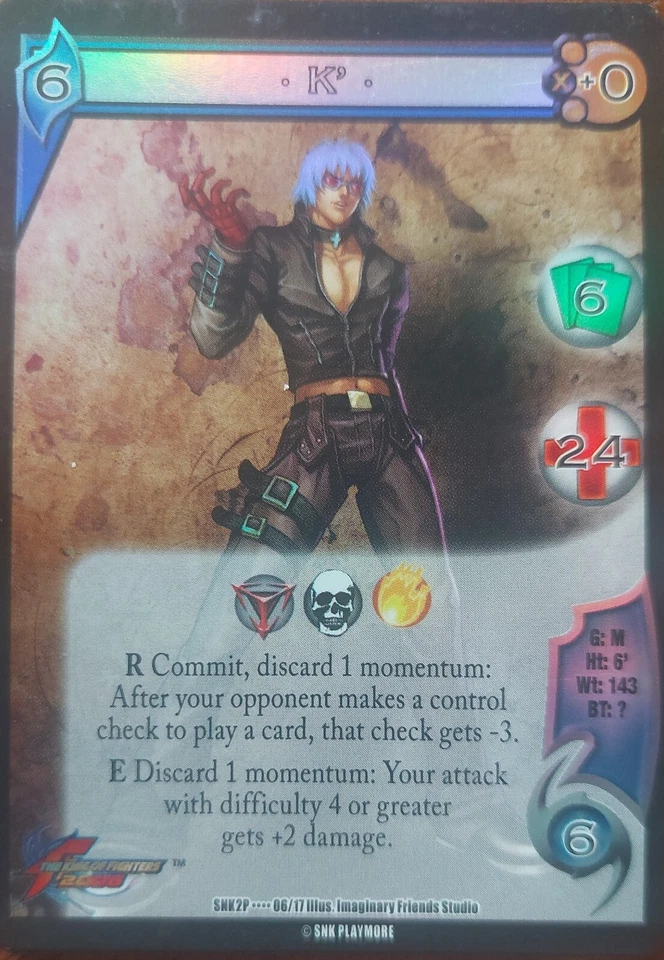 universal fighting system King of Fighters 2006 Promo **Kyo** SNK1P - Image 1 of 1