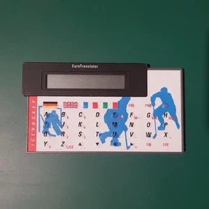 Electronic Pocket Translator DE EN FR IT Hexaglot ICEHOCKEY limited edition - Picture 1 of 4