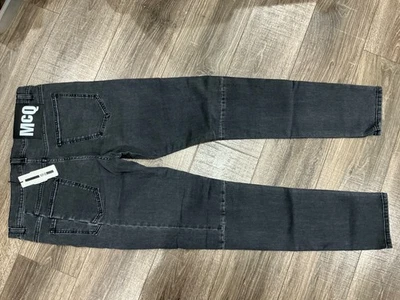 Pantalones de mezclilla elásticos McQ Alexander McQueen Strummer para hombre 36x33 (A15) nuevos con etiquetas Foto 1 de 4
