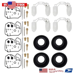Kit de juntas de reconstrucción de reparación de carburador diafragma para KAWASAKI EX500 Ninja 500R - Imagen 1 de 9