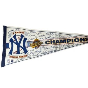 New York Yankees 1996 World Series Champions MLB Pennant 30" WinCraft Sports - Picture 1 of 13