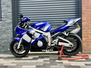 Blue 2002 Yamaha YZF R6 19908 Miles 3 Owners From New - Picture 1 of 16