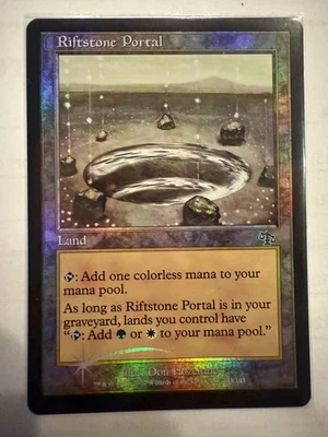 MTG: Foil Riftstone Portal Card Judgement Magic The Gathering 143/143 - Image 1 of 2