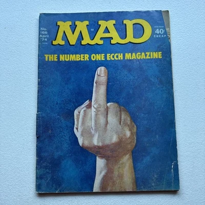 MAD The Number One Ecch Magazine No. 166 April 1974 - 33230 - Image 1 of 4