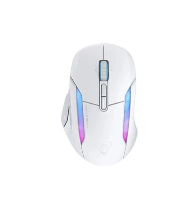 Turtle Beach Kone II Air Mouse da Gioco Wireless, 26K DPI, 4D-FREE-SPIN, Bianco - Immagine 1 di 3