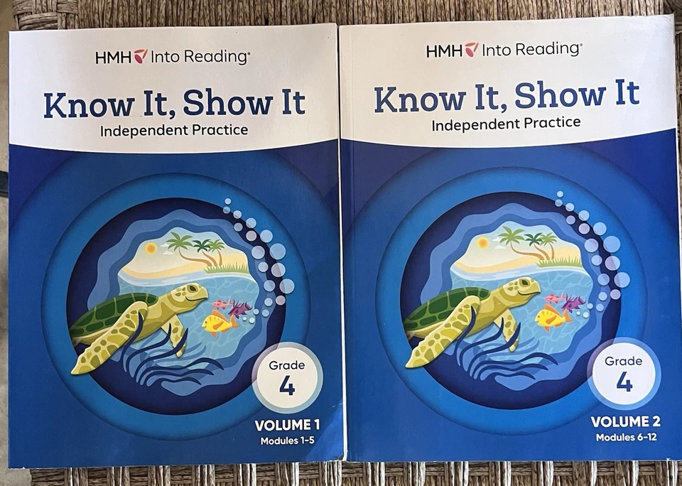 HMH Into Reading, Know It, Show It, Independent Practice, Grade 4, Volumes 1-2 - Image 1 of 1