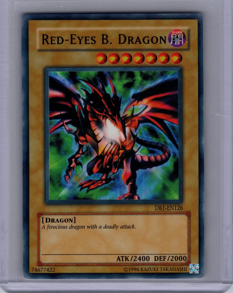 Yugioh Dark Beginning 1 #DB1-EN126 Red-Eyes B. Dragon LP+ - Image 1 of 2