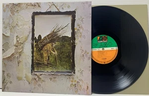 LP Led Zeppelin IV Untitled UK 1972 Atlantic K 50008 Vinyl EX Gatefold EX A2/B2 - Foto 1 di 8