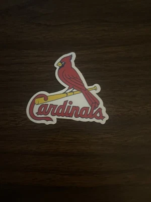 St. Louis Cardinals MLB Weather Resistant Vinyl Die Cut Sticker Decal 12 - Image 1 of 2