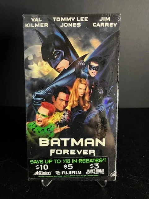 Batman Forever (1995) VHS – New Factory Sealed - Image 1 of 3