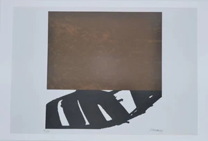Pierre SOULAGES : Lithographie n°43 - Affiche originale signée - Imagen 1 de 7