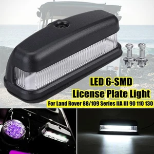 6 LED REAR LICENSE NUMBER PLATE TRUCK INDICATORS FOR LAND ROVER DEFENDER 90 110 - Bild 1 von 12