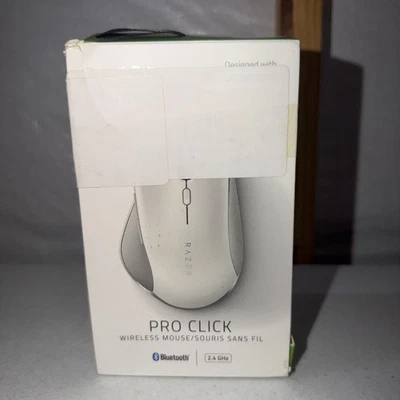 Razer Pro Click Humanscale Wireless Mouse - White (RZ01-02990100-R3U1) - Image 1 of 4