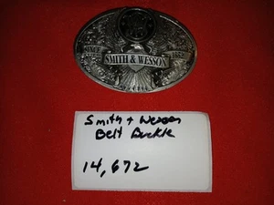 Vintage Smith and Wesson Gürtelschnalle - Bild 1 von 6