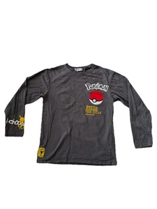 Zara Pokémon Ready To Battle Long Sleeve Crew Neck T Shirt Boys Size 13-14 GUC - Picture 1 of 13
