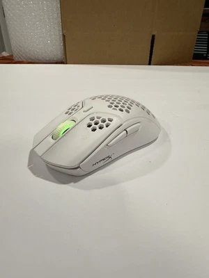 HyperX Pulsefire Haste Wireless Gaming Mouse White - Mouse Only - TESTED - Image 1 of 4