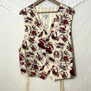 Chaleco Nick and Nora Mujer XL NUEVO CON ETIQUETAS Chaleco Estampado - Imagen 1 de 8