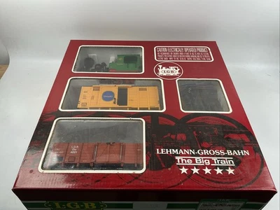LGB G Scale 20401 Goods Steam Locomotive Train Set Chiquita - Image 1 of 4