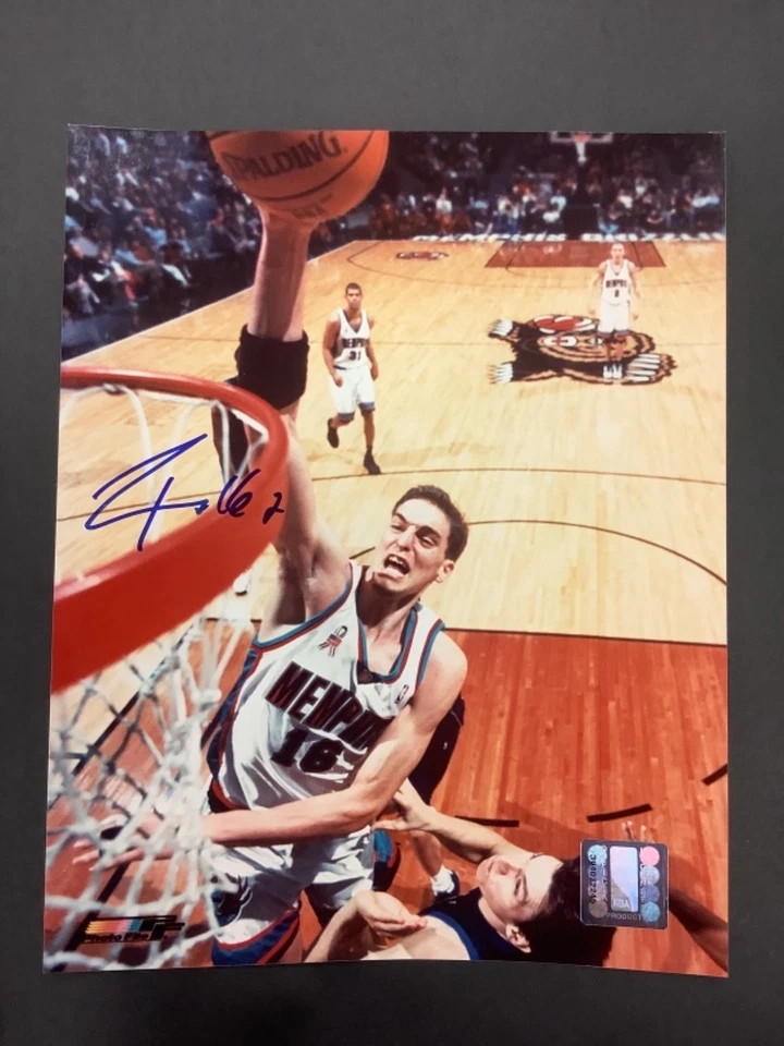 FOTO FIRMADA POR PAU GASOL 8x10 Memphis Grizzlies Lakers baloncesto certificado de autenticidad automático Foto 1 de 1