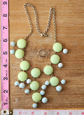 Green and Blue Choker Necklace - See Pictures