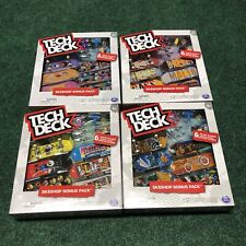 Tech Deck Sk8shop Bonus Pack Bundle Lot Of 4 Mini Skateboard Sets Variety Pack