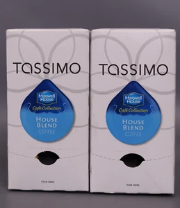 Tassimo Maxwell House Cafe Collection House Blend Medium Roast Coffe 16 ct Pack - Picture 1 of 4