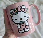 NEW Hello Kitty 17oz Pink Flower Pot Mug