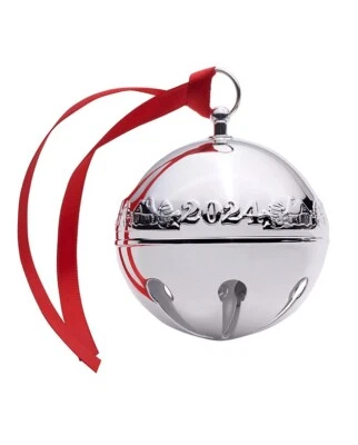 WALLACE SILVERSMITHS WALLACE 2024 SLEIGH BELL / SILVERPLATED / 54TH EDITION / FREE SHIPPING