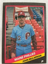1988-Maine Phillies-CMC Minor League Baseball Card-John McLarnan