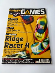 Playstation Games Magazin 01/1999 Sony Ridge Racer 4 R-Type Tomb Raider - Bild 1 von 8