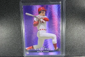 Hoja Electrum Pete Rose 2024 púrpura/49 - Imagen 1 de 2