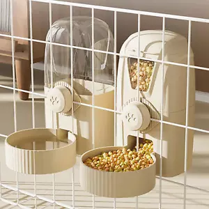 Automatic Feeder For Cage | Dog Water Dispenser Feeders For Hedgehog, Cat, Dog - Picture 1 of 14