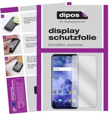 2x Screen Protector for HTC U11 Plus Protection Crystal Clear dipos - Image 1 of 4