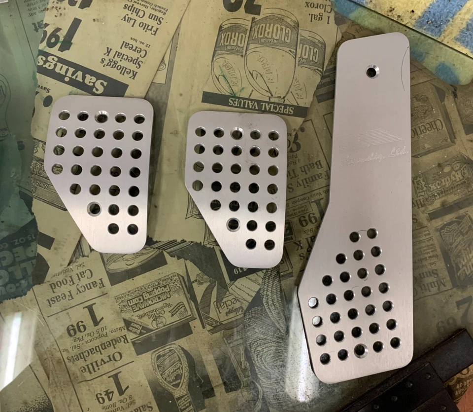 911 912 930 944 NEW Set of 3 Porsche Pedal Pads - Image 1 of 1