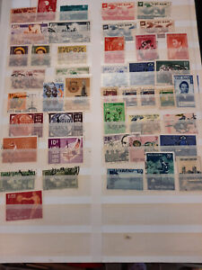 VIETNAM del SUD 44 francobolli TUTTI differenti usati/nuovi come in foto