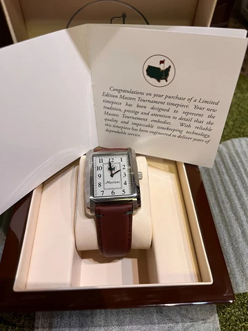2023 Masters Berkmans LIMITED EDITION WATCH from AUGUSTA NATIONAL #265 of 350 Cover
