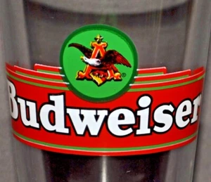 vgyVintage Budweiser Beer GLASS, Pounder, Official Anheuser Busch Product (EX) - Picture 1 of 12