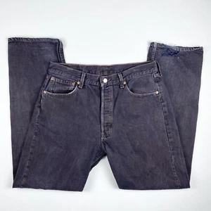 Vintage 90s Levi’s 501 Men’s Straight Leg Jeans Made In USA W33.5 L31 - Picture 1 of 9