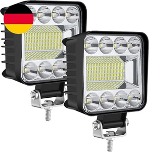Antom LED Arbeitsscheinwerfer 2 X 4 Zoll 132W LED Zusatzscheinwerfer 12V 24V Flu - Bild 1 von 12