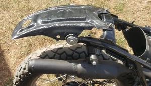 Yamaha DT 250 / 400 rear fender / rear bracket fender / 1R72161700 - Picture 1 of 15