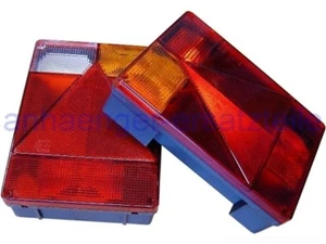 Set luci multicamera Radex 6800 - fanali posteriori bordi alti per rimorchi auto - Foto 1 di 1